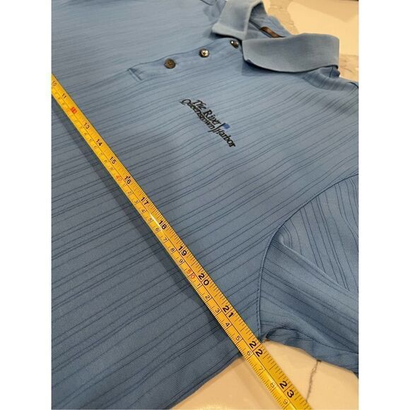 Tiger Woods Collection The River Course at Queenstown Harbor Dri-Fit Polo Sz L - Picture 3 of 8